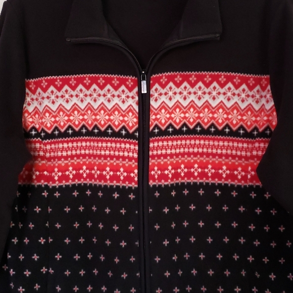 NWOT Beautiful Croft & Barrow Fleece jacket - Picture 2 of 6